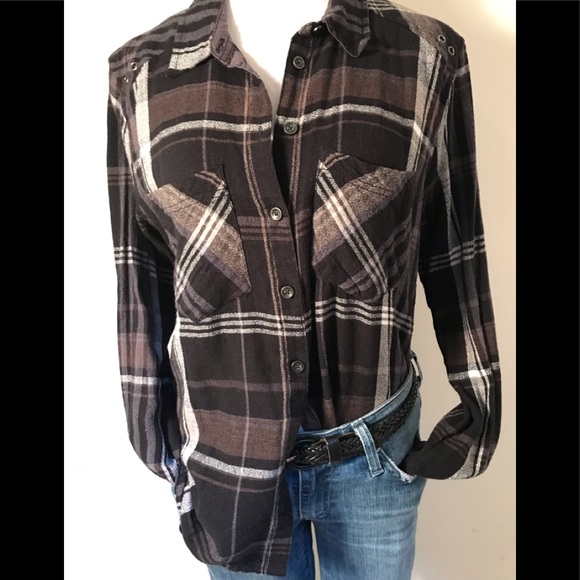 Free People Tops - !!HP!! Free People EUC Wesley super soft button up